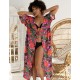 Яркий пляжный халат Mia-Amore HAVANA 5260, Цвет: мультицвет, Размеры: L/XL