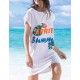 Удлиненная футболка Sielei TR48 Maxi t-shirt, Цвет: уникальный принт, Размеры: L