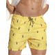 Мужские пляжные шорты Jolidon B645JI YI1 пеликан/желтый, Цвет: пеликан/желтый, Размеры: XL