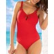 Красный совместный купальник Sielei NEW GLAM NG50 rosso, Цвет: rosso (красный), Размеры: 85B