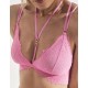 Кружевной мягкий бралетт Alles FRENCH KISS 01 M Bralette, Цвет: розовый, Размеры: XS