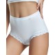 Хлопковые трусы слипы-макси Cotonella AD214 INTIMO NATURALE bianco, Цвет: bianco (белый), Размеры: 2XL