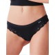 Трусы бразилиана Cotonella AD613 INTIMO NATURALE nero, Цвет: nero (черный), Размеры: XL