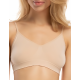 Мягкий топ без косточек Julimex BAMBOO BRALETTE бежевый, Цвет: бежевый, Размеры: S