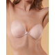 Бюстгальтер-невидимка тканевый Julimex BS-02 бежевый, Цвет: бежевый, Размеры: C