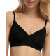 Мягкий бюстгальтер Julimex SIMPLE T-SHIRT BRA черный, Цвет: черный, Размеры: S