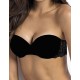 Бюстгальтер бандо с пуш-ап Sielei PURE LOVE 1972 nero, Цвет: nero (черный), Размеры: 80B Бюстгальтер бандо с пуш-ап Sielei PURE LOVE 1972 nero, Цвет: nero (черный), Размеры: 80B
