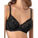 Кружевной бюстгальтер Mioocchi AVRORA 8172 nero, Цвет: nero (черный), Размеры: 75B