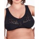 Мягкий бюстгальтер без косточек Gaia 1162 MELODIA M черный, Цвет: черный, Размеры: 85G