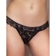 Кружевные стринги Lormar Star YOURBODY Perizoma nero, Цвет: nero (черный), Размеры: S