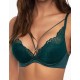 Кружевной бюстгальтер пуш-ап Esotiq KORIN 41391 изумруд, Цвет: изумруд, Размеры: 70B