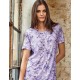 Ночная сорочка с цветочным принтом Lormar BETULLA 631765co glicine, Цвет: glicine (глициния), Размеры: S
