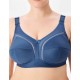 Бюстгальтер мягкий без косточек Misstyle 4122 / 122 французский синий, Цвет: французский синий, Размеры: 80E
