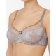 Мягкий кружевной бюстгальтер Albina L EFFECT 7051 чайка, Цвет: чайка, Размеры: 75D