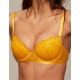 Бюстгальтер балконет пуш-ап Kinga SUNKISS 851-PU, Цвет: желтый, Размеры: 65E