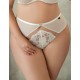 Высокие женские трусы Kris Line COTTON FLOWER high waist, Цвет: латте, Размеры: 3XL