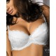 Бюстгальтер балконет пуш-ап VOVA SNEJANNA V54032 белый, Цвет: белый, Размеры: 80D