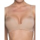 Гладкий бюстгальтер без косточек Amelie MILLA 2018 телесный new, Цвет: телесный, Размеры: 80B
