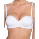 Бескостный бюстгальтер планж пуш-ап Amelie MILLA 2020 белый new, Цвет: белый, Размеры: 65A