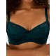 Бюстгальтер с плотной чашкой Misstyle 2508 изумруд, Цвет: изумруд, Размеры: 95D