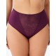 Трусы слипы миди Misstyle 5003 темный виноград, Цвет: темный виноград, Размеры: L