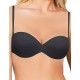 Бюстгальтер бандо пуш-ап с силиконовой спинкой Sielei FANTASTIC 1570 nero, Цвет: nero (черный), Размеры: 70B