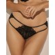 Трусики кружевные Kinga SAND BLACK 1126/3-P, Цвет: черный, Размеры: M