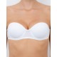 Бюстгальтер балконет фашия пуш-ап Lormar PURA bianco, Цвет: bianco (белый), Размеры: 70B