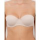 Бюстгальтер балконет фашия пуш-ап Lormar PURA nudo, Цвет: nudo (телесный), Размеры: 65B