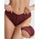 Кружевные трусы слипы Simona M 055 бордо, Цвет: бордо, Размеры: XL