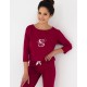 Хлопковая пижама Sensis SARAH, Цвет: малиновый, Размеры: M