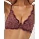 Кружевной бюстгальтер пуш-ап Esotiq KAVI 41859 лиловый, Цвет: лиловый, Размеры: 70D