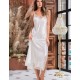 Длинная сорочка из шёлка Mia-Amore ISABELLA 3184 молочный, Цвет: молочный, Размеры: M