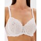 Мягкий кружевной бюстгальтер Nikol Djumon 185 16 белый, Цвет: белый, Размеры: 75B