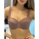 Бюстгальтер полумягкий Albina L SILUET 8090 кофейно-розовый, Цвет: кофейно-розовый, Размеры: 80G