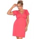 Ночная сорочка Donna MARIZA PLUS nightdress CORAL, Цвет: коралловый, Размеры: 5XL