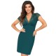 Сорочка с кортким рукавом Donna MELANIA nightdress GREEN, Цвет: изумрудный, Размеры: S