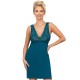 Сорочка с кружевным лифом Donna SILVANA nightdress SEA GREEN, Цвет: сине-зеленый, Размеры: S