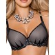 Бюстгальтер балконет с пуш-ап Nipplex RAMONA P-UP черный, Цвет: черный, Размеры: 65D