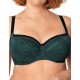 Бюстгальтер полумягкий Nipplex XENA PU, Цвет: изумруд, Размеры: 75G