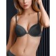 Бюстгальтер с пуш-ап гелем Mioocchi CRYSTALL 7735 grigio, Цвет: grigio (серый), Размеры: 70A