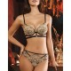 Комплект Mioocchi VALERIE 778080 пуш-ап и бразилиана nudo/nero, Цвет: nudo/nero, Размеры: 70A