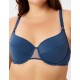 Бюстгальтер с уплотненной чашкой Misstyle 4115 / 415 французский синий, Цвет: французский синий, Размеры: 80C
