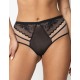 Трусы бразилиана Subtille ELZA brazilian, Цвет: черный+бежевый, Размеры: S