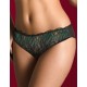 Трусики бразилиана Albina L LILIT 390, Цвет: черный+зеленый, Размеры: S
