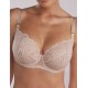 Мягкий кружевной бюстгальтер Kinga LUNA 1101-SC светло-бежевый, Цвет: светло-бежевый, Размеры: 100D