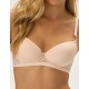 Бюстгальтер балконет пуш-ап Esotiq OHARA 41738 пудровый, Цвет: пудровый, Размеры: 85B