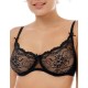 Мягкий кружевной бюстгальтер Honey H16-15-L черный, Цвет: черный, Размеры: 80A