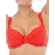 Бюстгальтер балконет Sermija 121-09-L красный, Цвет: красный, Размеры: 80C