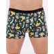 Трусы-боксеры Cornette TATTOO MINI 280-7 темно-зеленый/коричневый, Цвет: темно-зеленый/коричн, Размеры: L